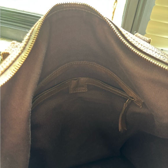 Madewell Green Leather Tote - Picture 4 of 9